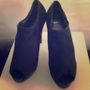 STUART WEITZMAN - STRETCH FABRIC BOOTIE